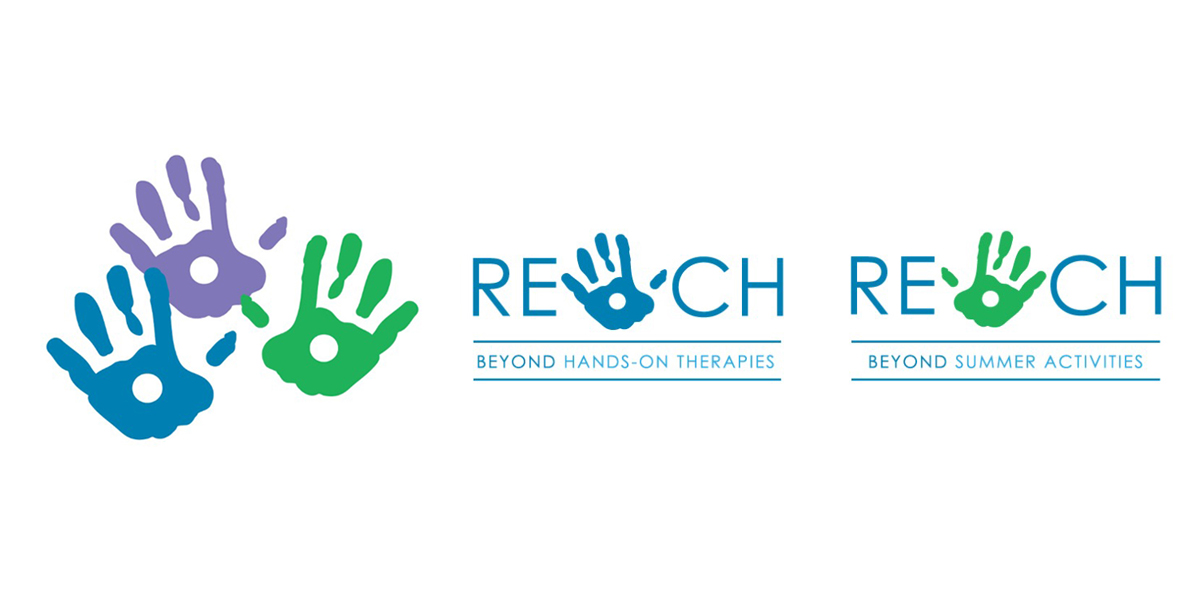 evolution of the reach educational responsive logo